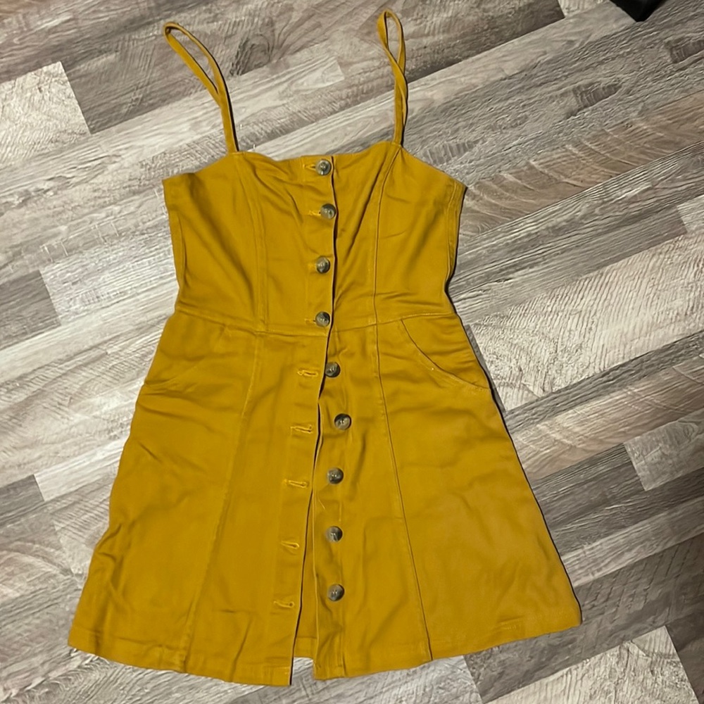 H&M button up dress